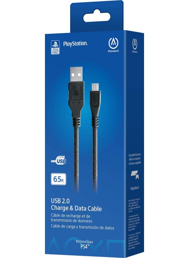 PowerA كابل شحن USB من PowerA لجهاز بلاي ستيشن 4 - Image 2
