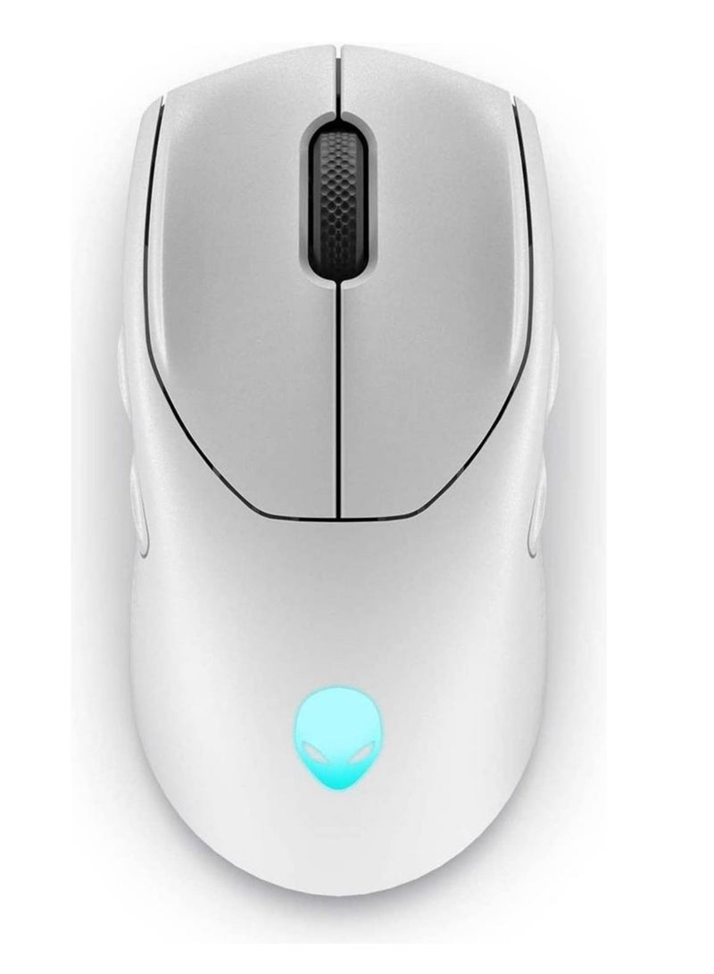 DELL Dell Alienware AW720M Tri-Mode Wireless Gaming Mouse , Lunar Light | AW720M-WHT  - Image 1