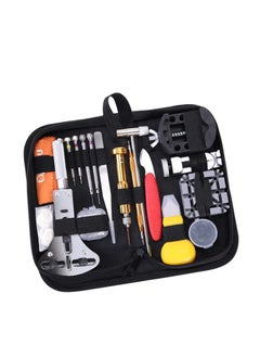 Watch repair kit Ohuhu 192 pcs upgraded heavy duty watch link removal battery replacement band tool kit watch back remover tool professional watch repair opener tools with PU leather bag user manual