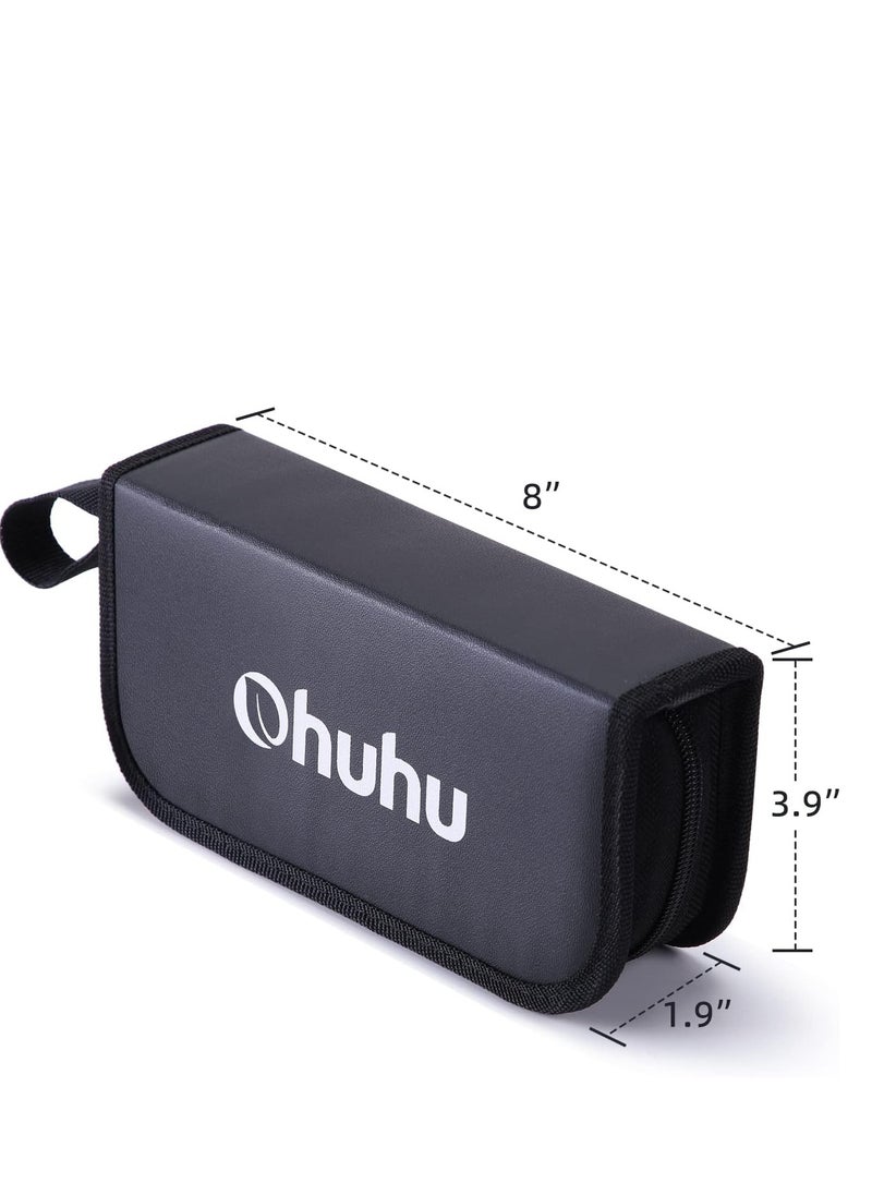 Ohuhu - Watch repair kit Ohuhu 192 pcs upgraded heavy duty watch link removal battery replacement band tool kit watch back remover tool professional watch repair opener tools with PU leather bag user manual - Image 1