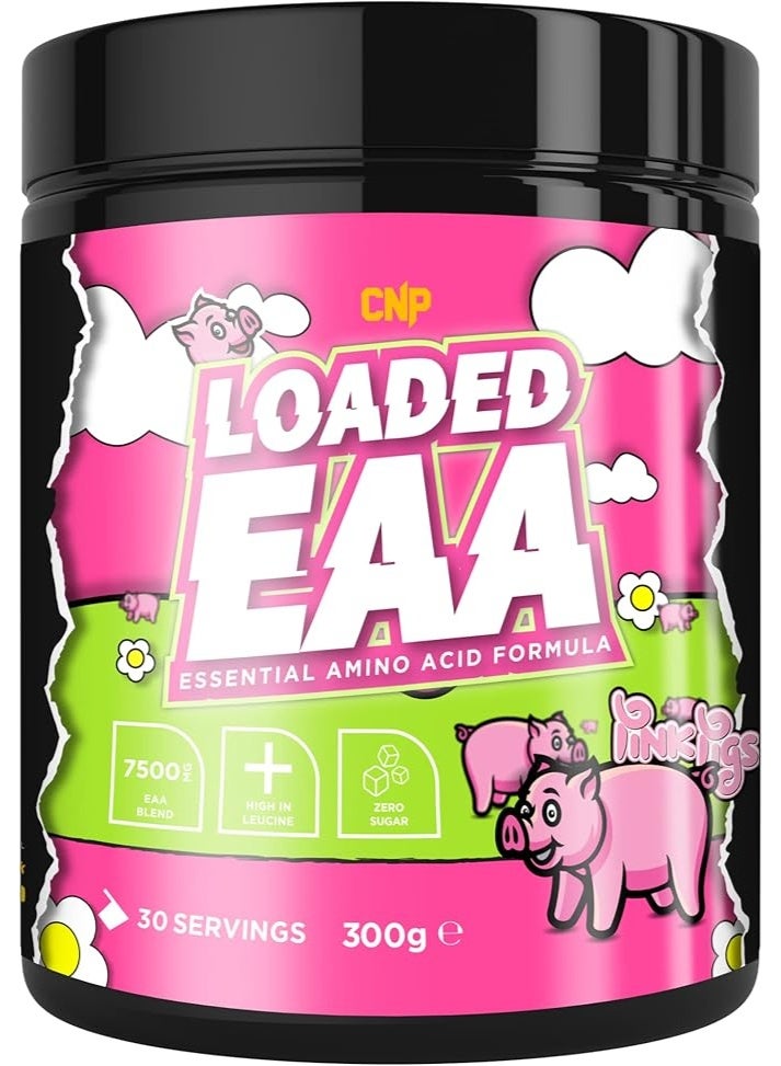 CNP Loaded EAA 300g Pink Lemonade Flavor – Essential Amino Acids for Muscle Recovery, Hydration & Performance - Image 1