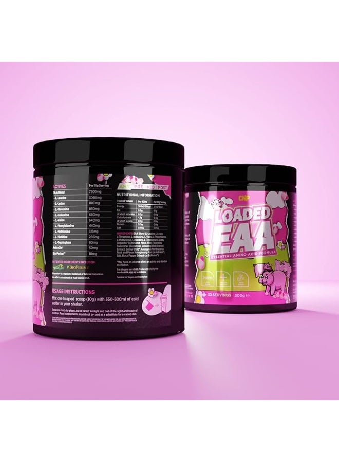 CNP Loaded EAA 300g Pink Lemonade Flavor – Essential Amino Acids for Muscle Recovery, Hydration & Performance - Image 4