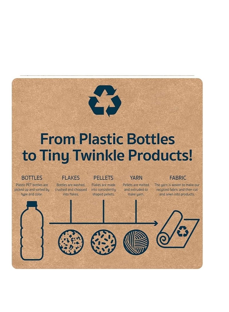 Tiny Twinkle Tiny Twinkle Mess-proof Wet Bags 2 Pack Waterproof and Washable Bag for Travel storage, Stroller, Daycare, Baby Diapers, Yoga, Beach, Pool, Wet Toddler Swimsuits  - Image 3