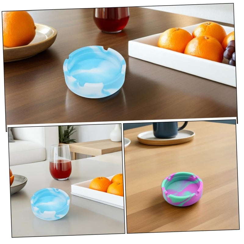 Unbreakable Non Slip Ashtrays for Indoor Outdoor Use Stylish And Easy Clean - Image 4