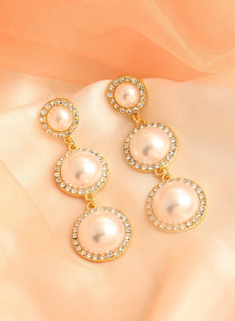 SOHI Party Artificial Drop Earring Jewellery