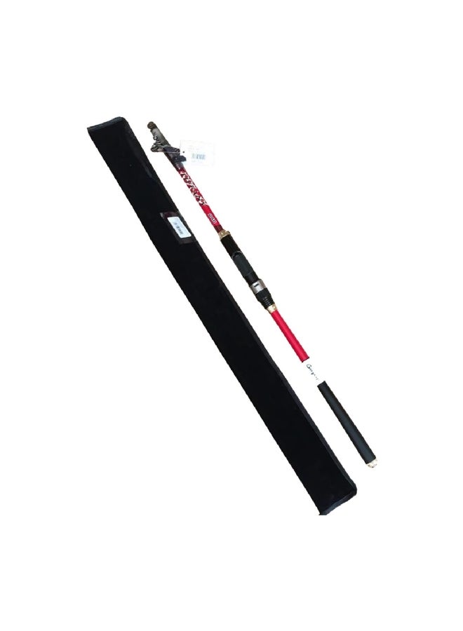 Tiffany Lightweight Telescopic Fishing Rod with Pouch Bag Multicolor 2.4 m TL-112  - Image 1