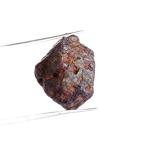 GEMHUB A Grade Natural Raw Rough Red Ruby 26.35 Ct Healing Crystal Rough Ruby Stone for Cabbing - Image 3