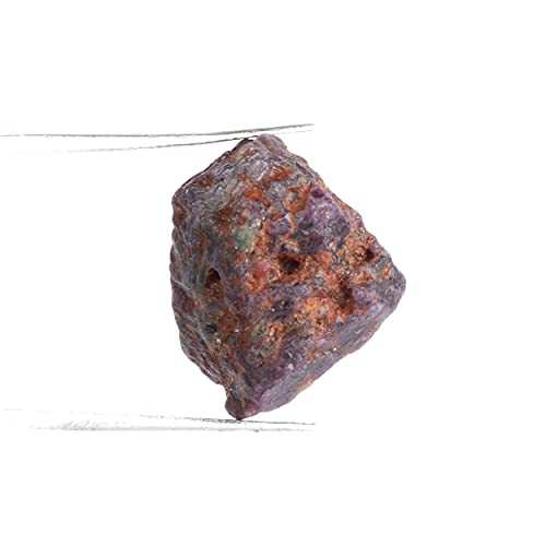 GEMHUB A Grade Natural Raw Rough Red Ruby 26.35 Ct Healing Crystal Rough Ruby Stone for Cabbing - Image 2