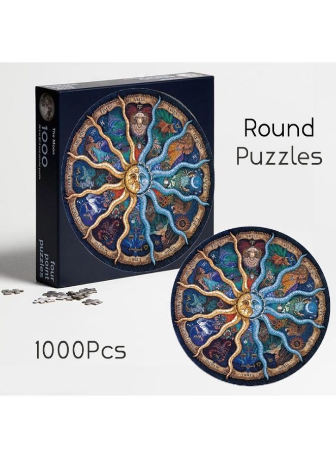 1000 Piece Zodiac Jigsaw Puzzle with Unique Artwork for Kids And Adults - Image 3