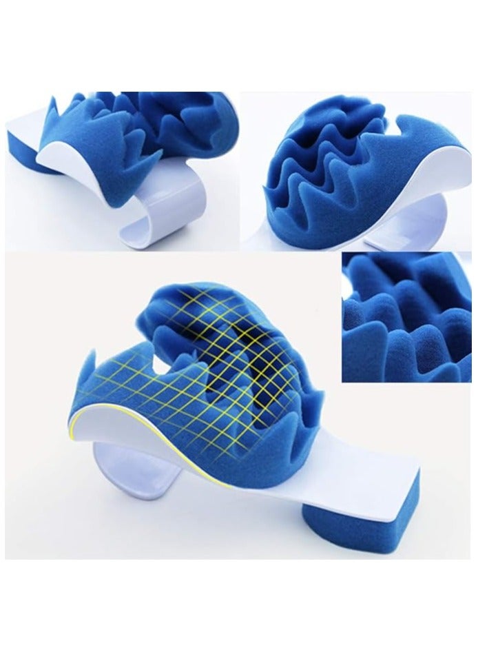 Neck and Shoulder Relaxer, Cervical Neck Pillow, Chiropractic Pillow, Gentle Neck Head Therapy Pillow, Neck Traction Device Pillow, for Neck and Shoulder Pain Relief - Image 2