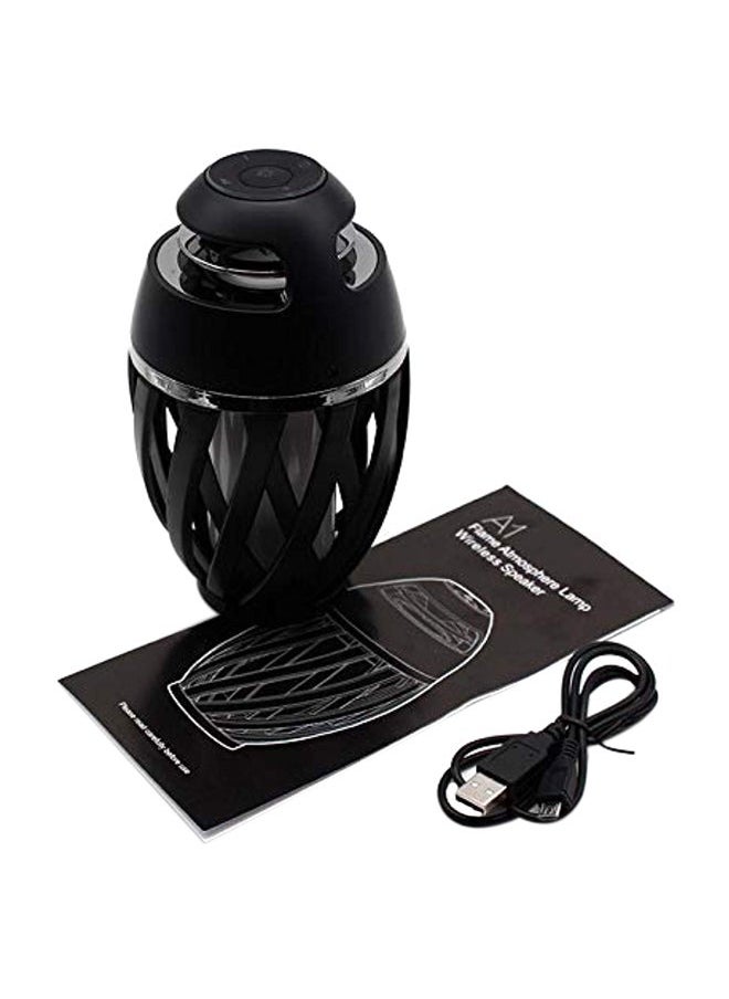 NIBEMINENT Decorative Light Portable Bluetooth Speaker Black  - Image 1