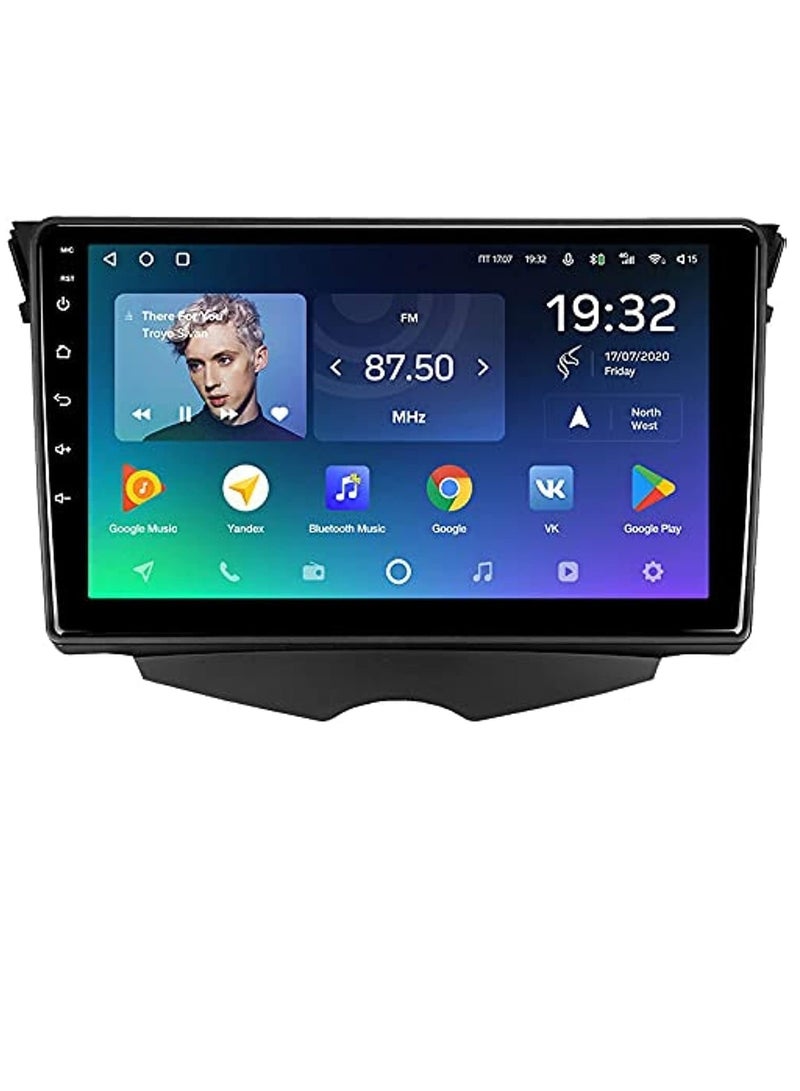 شاشة سيارة أندرويد لشركة هيونداي فيلوستر 2011 إلى 2017 كاربلاي 2 جيجابايت رام 32 جيجابايت روم تدعم أبل كاربلاي، ملاحة جي بي إس 9 بوصة وحدة رئيسية IPS DSP تعمل باللمس أندرويد مع كاميرا احتياطية متضمنة - Image 1