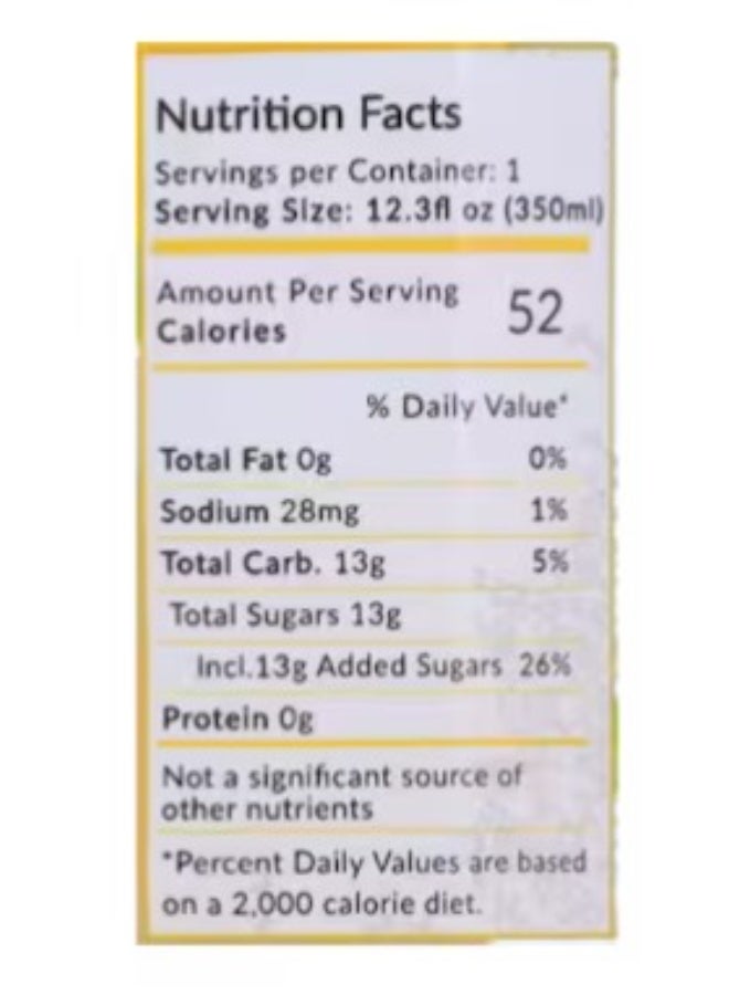 Elisha Sparkling Water Mango - 350ml - Image 2