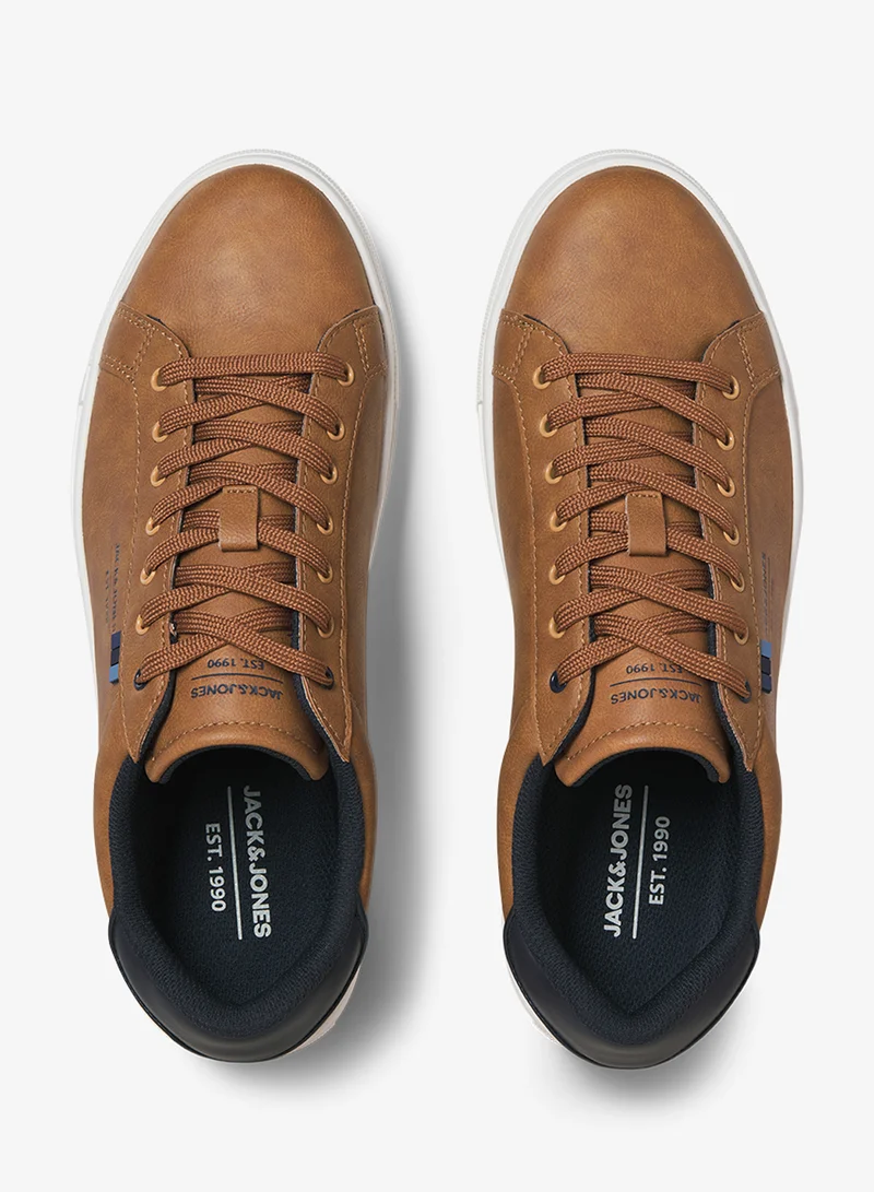 JACK & JONES Tan Casual Low Top Sneakers for Men | Best Price UAE
