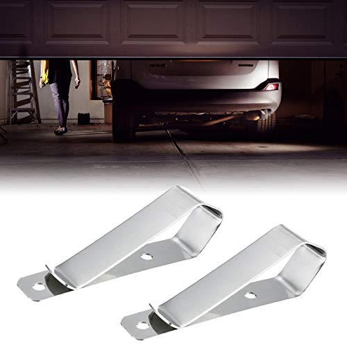 ECUDIS Garage Door Remote Visor Clip, Pack of 4 Remote Visor Clips Replacement for Garage Door Remote Openers(Silver) - Image 5