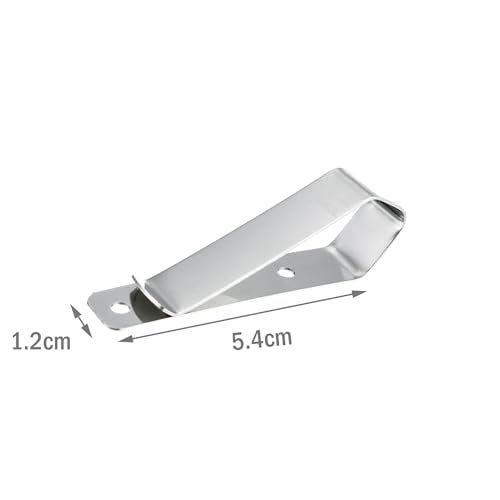 ECUDIS Garage Door Remote Visor Clip, Pack of 4 Remote Visor Clips Replacement for Garage Door Remote Openers(Silver) - Image 3