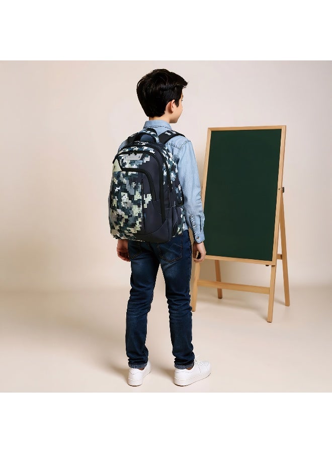 Spirit Pixel Print Backpack for Kids - Image 3