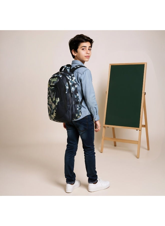 Spirit Pixel Print Backpack for Kids - Image 2