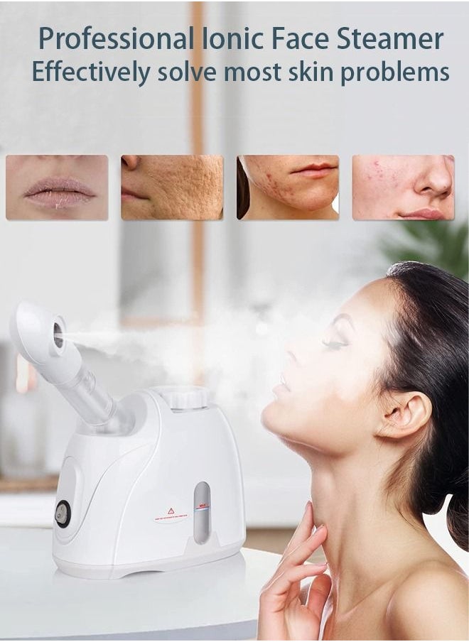Face Steamer K.SKIN Face Steamer with 360° rotatable sprayer Face Steamer for facial deep cleansing Hot mist humidifier Steamer Facial Spa Moisturizing hot mist Ionic face steamer Deep hydration Household sprayer - https://f.nooncdn.com/p/pzsku/ZA7799D4E838A3B429EB0Z/45/_/1687165221/b34e7f17-78fc-4724-aeeb-c9311ea25c38.jpg?width=original