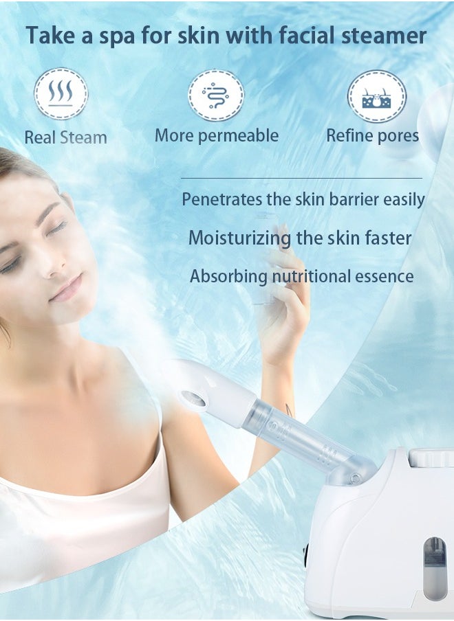 Face Steamer K.SKIN Face Steamer with 360° rotatable sprayer Face Steamer for facial deep cleansing Hot mist humidifier Steamer Facial Spa Moisturizing hot mist Ionic face steamer Deep hydration Household sprayer - https://f.nooncdn.com/p/pzsku/ZA7799D4E838A3B429EB0Z/45/_/1729849024/b44089eb-fdee-4280-8e59-f110064f62bc.jpg?width=original