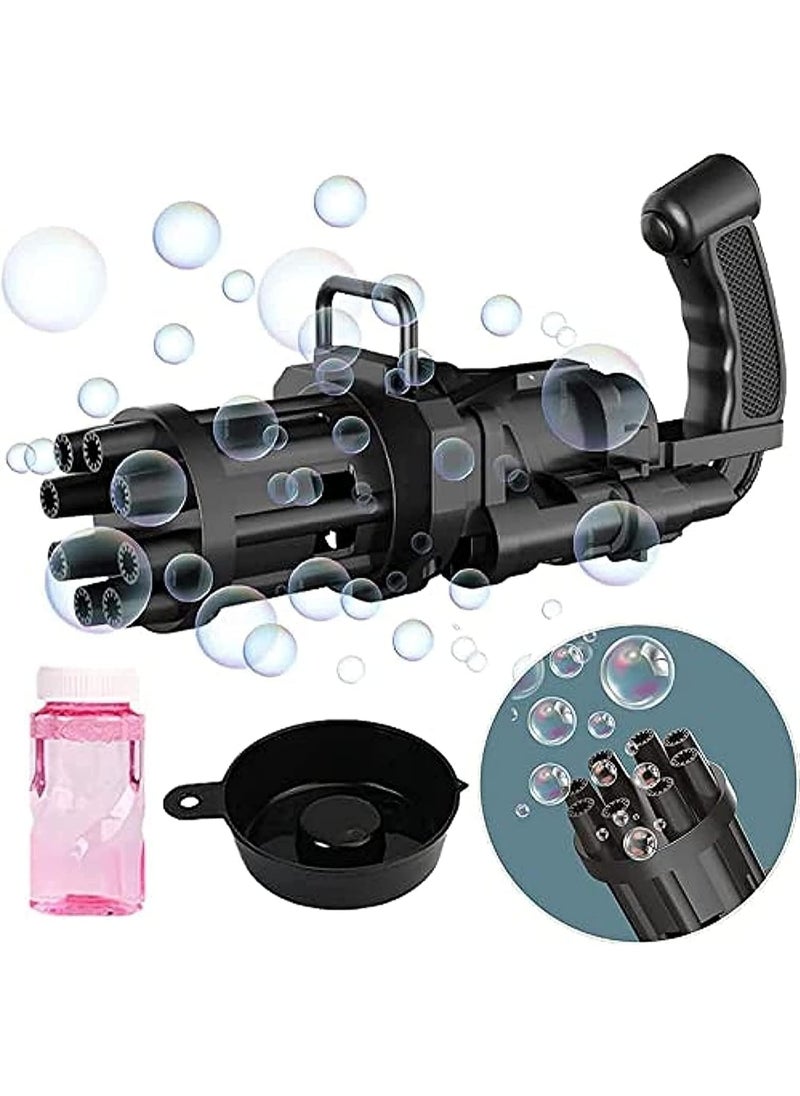 Soap Bubble Gun for Kids - Automatic Soap and Foam Gun - Large Bubble Gun - Automatic Bubble Gun Toy - Plastic Bubble Maker - Package Includes Soap Solution Bottle - Electric Bubble Gun Toy with Soap Solution for Indoor and Outdoor Play - Electric Bubble Gun for Kids with Soap Solution,  - Image 1