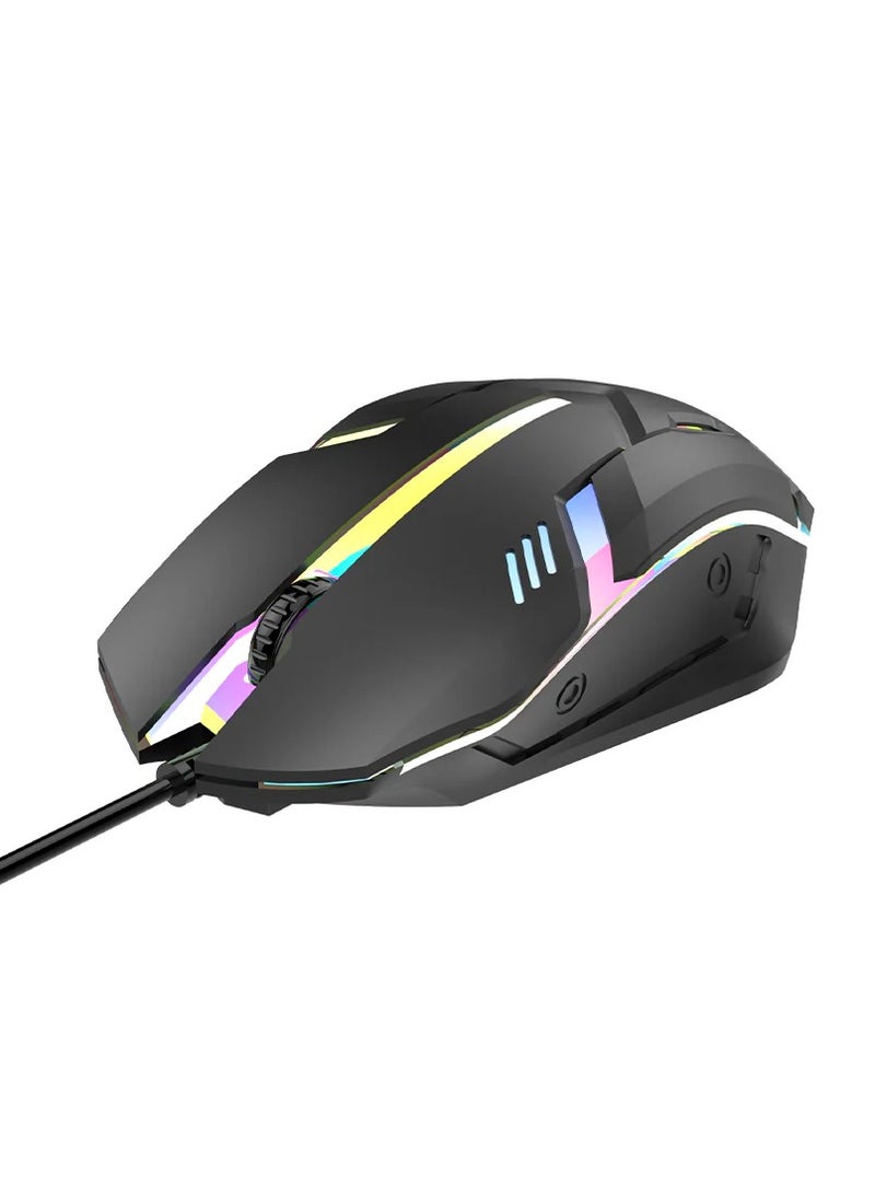 MIKUSO MIKUSO MOS-379U RGB Breathing Light Gaming Optical Mouse  - Image 1