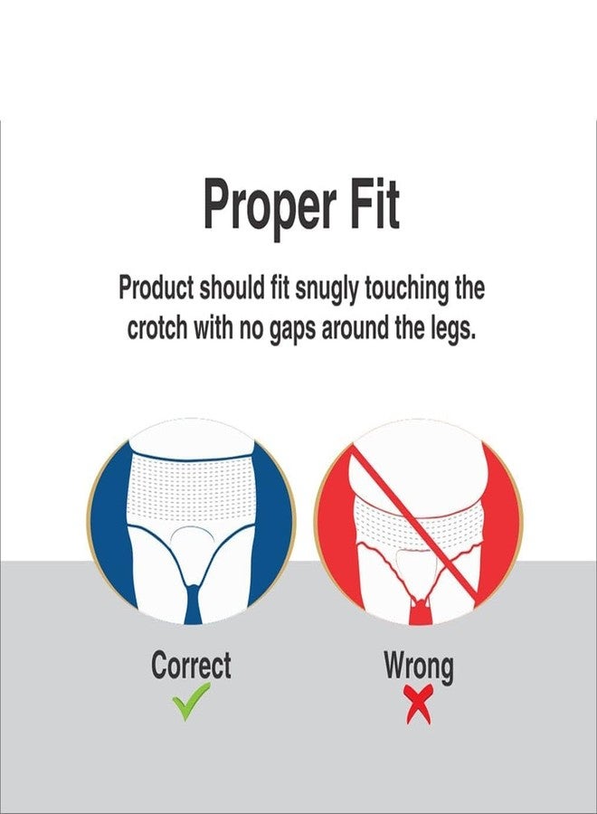 Aquacare Adult Diaper Pants 4XL Size (190–240 cm) | 12-Hours Absorption | Wetness Indicator | Odour Control | Anti-Bacterial Core | Pack of 2 (20 Pieces) - Image 4