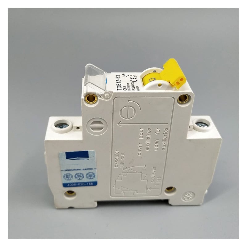 1P 20A DC 250V C Curve MCB Single Pole Circuit Breaker for PV Solar System - Image 3