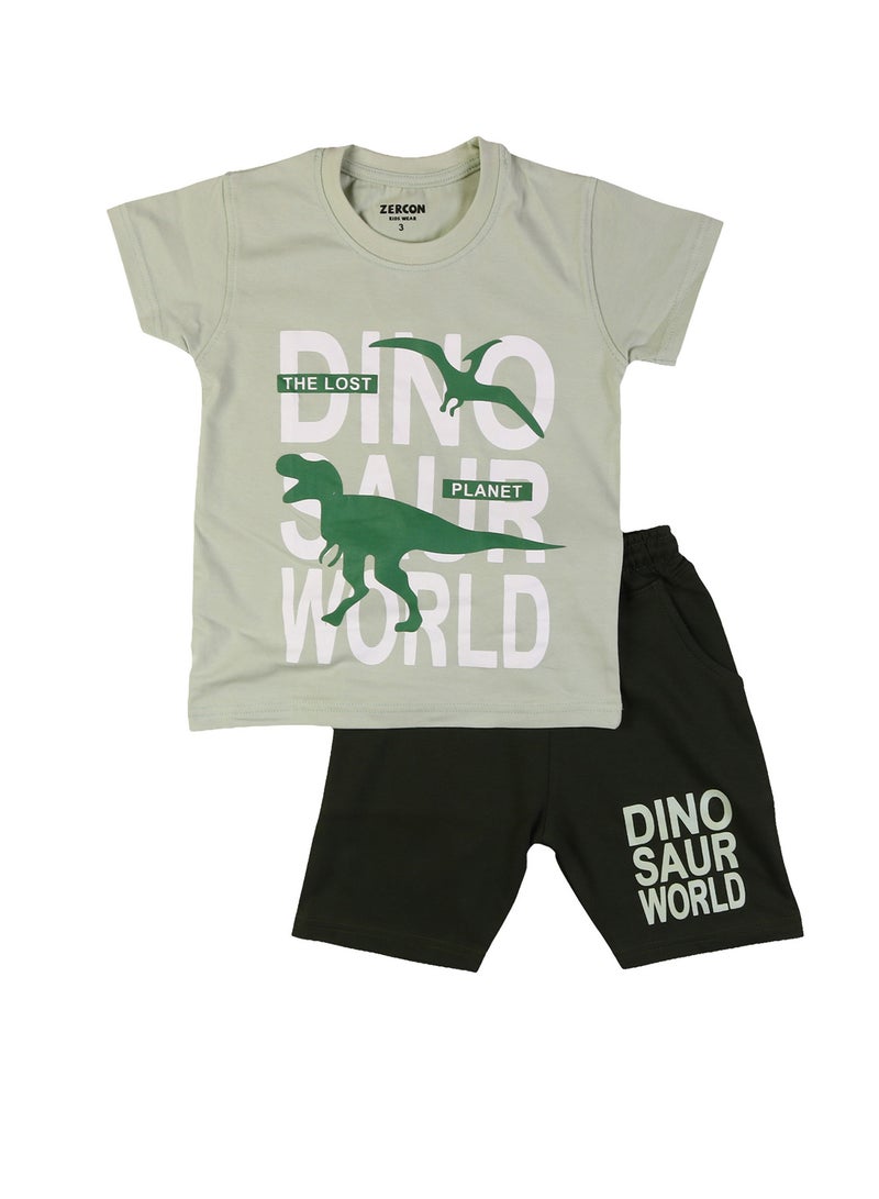 Zercon Summer Pajama Set for Boys 7216 - Image 1