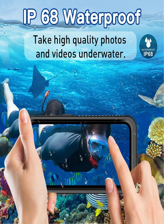 ايه اي كيس جراب AICase المقاوم للماء لهاتف iPhone 15 Plus (6.7 بوصة)، مقاوم للثلج والغبار والصدمات، حاصل على شهادة IP68 لحماية كاملة للجسم، غطاء واقٍ محكم الإغلاق تحت الماء لهاتف iPhone 15 Plus (6.7 بوصة). - Image 2