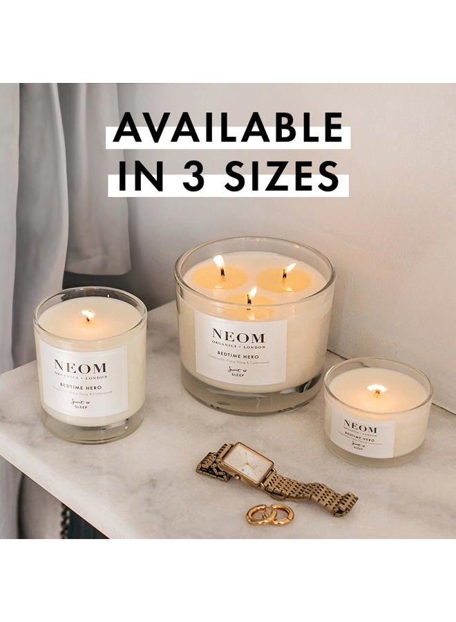 NEOM - Candle, Travel Size | Lavender, Jasmine & Rosewood | Scented Candles for On-The-Go | Luxury Aromatherapy Candles | Essential Oil Candle | Tranquil & Relax | Signature De-Stress Scent - Image 2