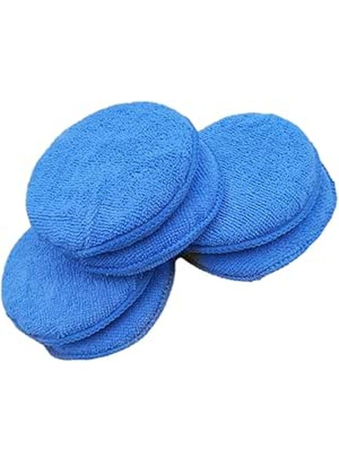 6 Pack Wax Applicator Pads Car Polishing Sponge Buffer for Detailing Furniture - Image 1
