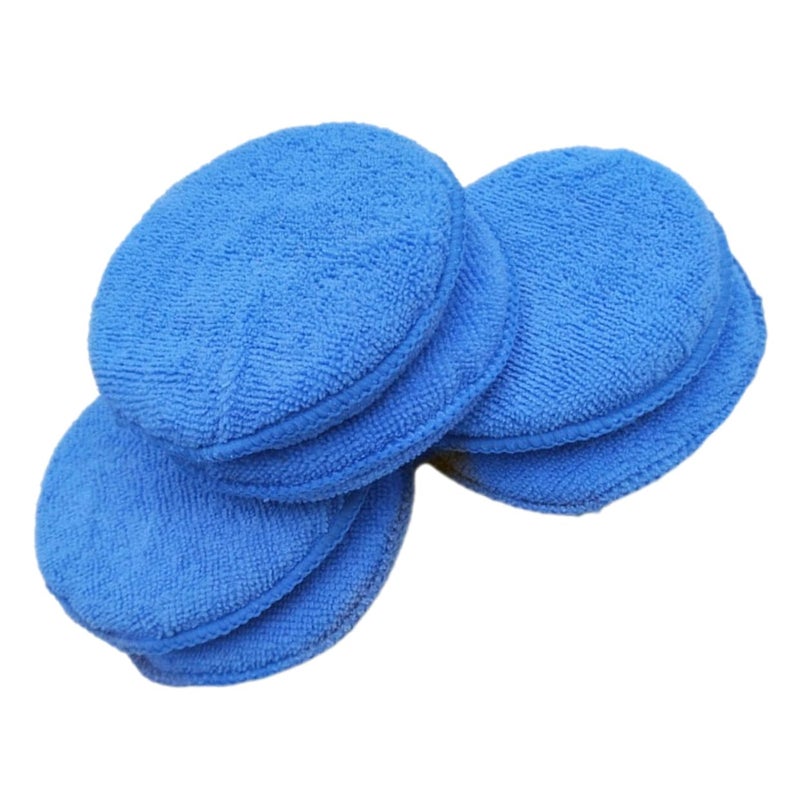 6 Pack Wax Applicator Pads Car Polishing Sponge Buffer for Detailing Furniture - Image 2