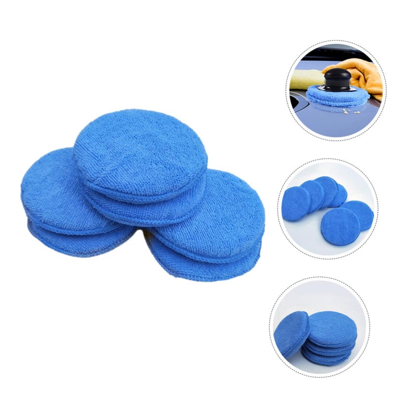 6 Pack Wax Applicator Pads Car Polishing Sponge Buffer for Detailing Furniture - Image 4