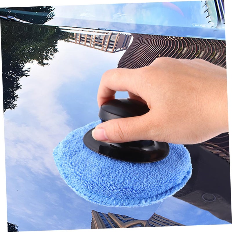 6 Pack Wax Applicator Pads Car Polishing Sponge Buffer for Detailing Furniture - Image 3