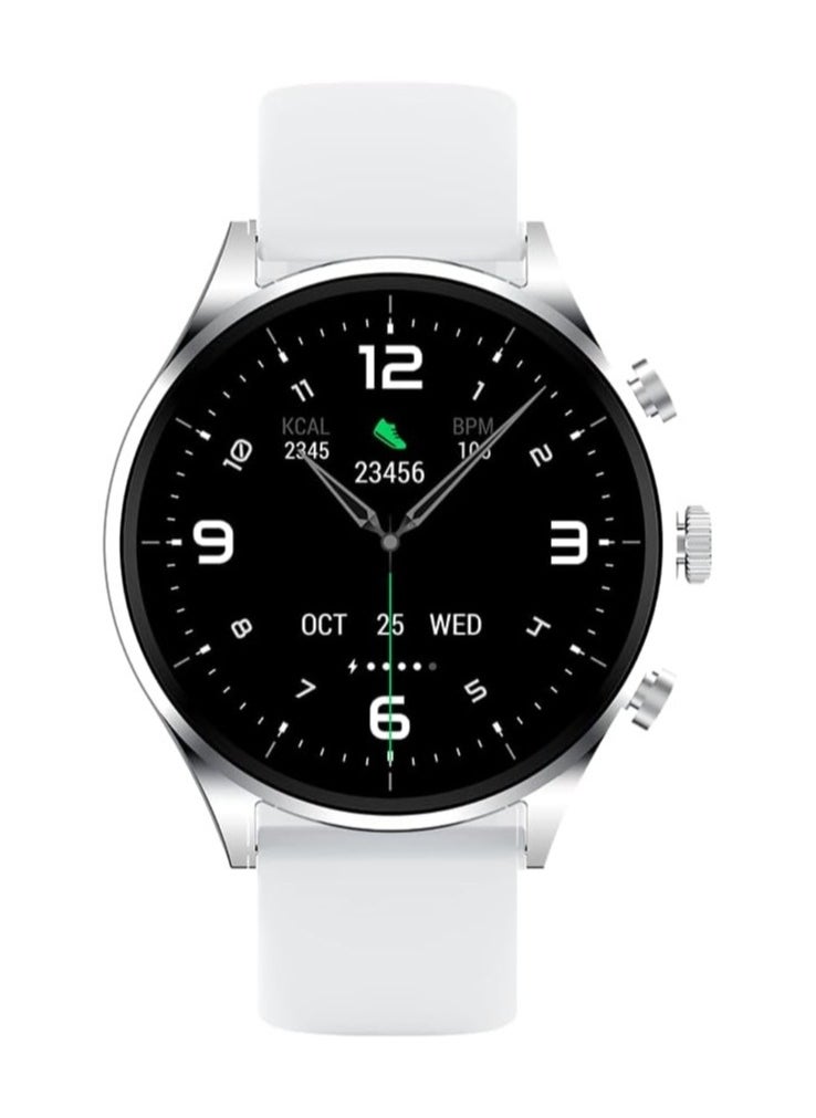 BLACK SHARK - Black Shark S1 Classic Smartwatch With 1.43 Display, 12 Days Battery Life, Gaming Health Monitoring, Sports & Fitness Modes & Water Resistant - Silver - Image 1