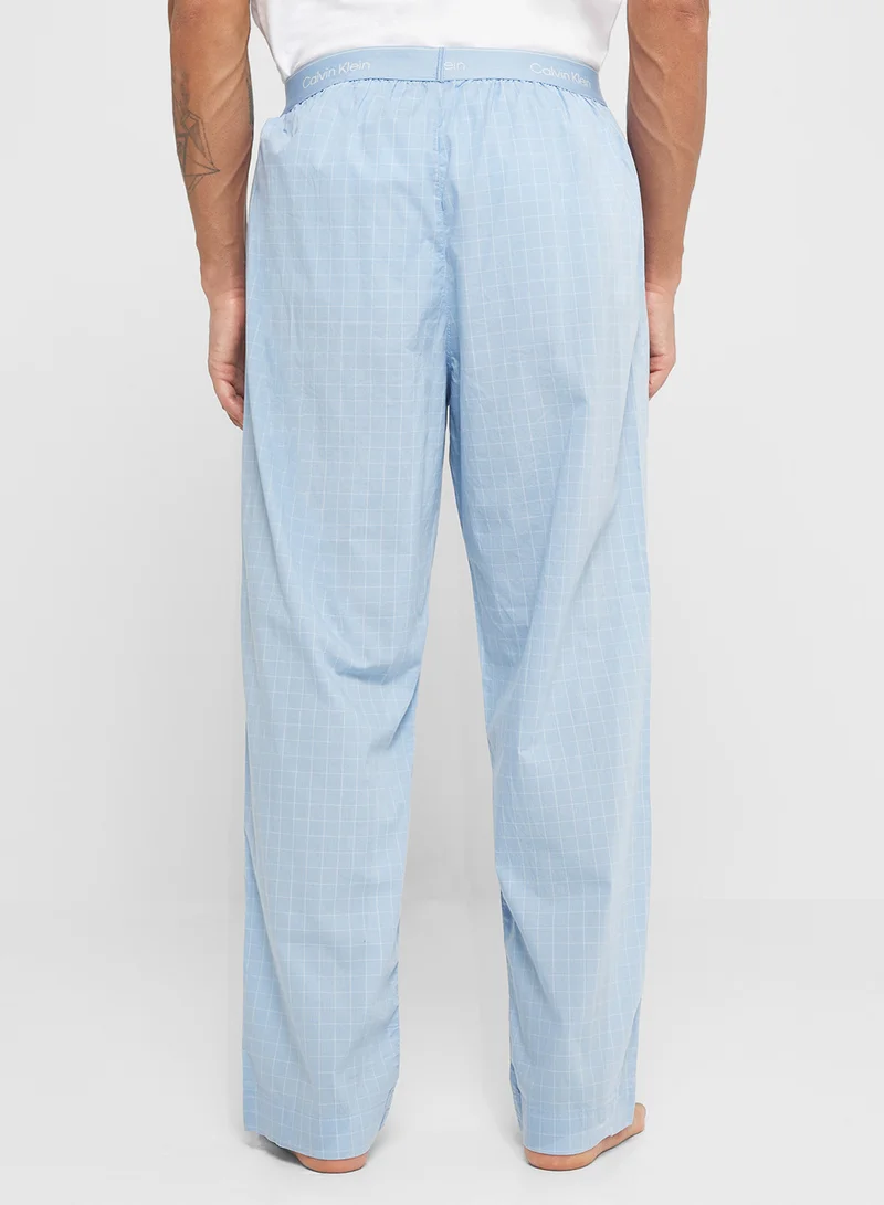 CALVIN KLEIN Cotton Poplin Sleep Pants
