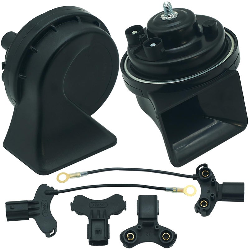 NEOGET Car Horn for Honda Acura Multifunction Loud High Low 2 Tone Auto Horn Waterproof 128dB Replacement for Honda