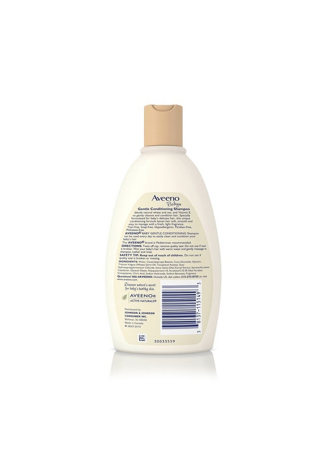Aveeno Baby Aveeno Gentle Conditioning Baby Shampoo 12 Ounce (Pack Of 2)  - Image 4