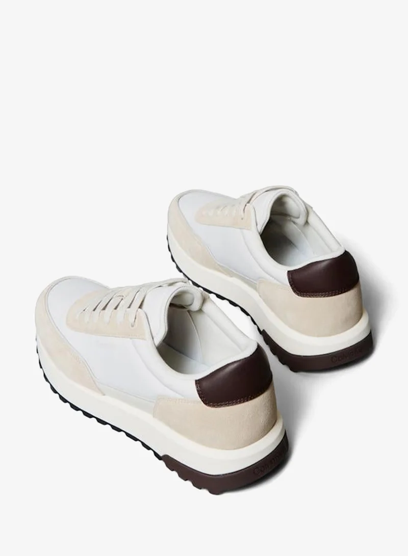 CALVIN KLEIN Silvermoss/Vaporous White/Bordeaux City Low Top Sneakers for Men | Best Price UAE