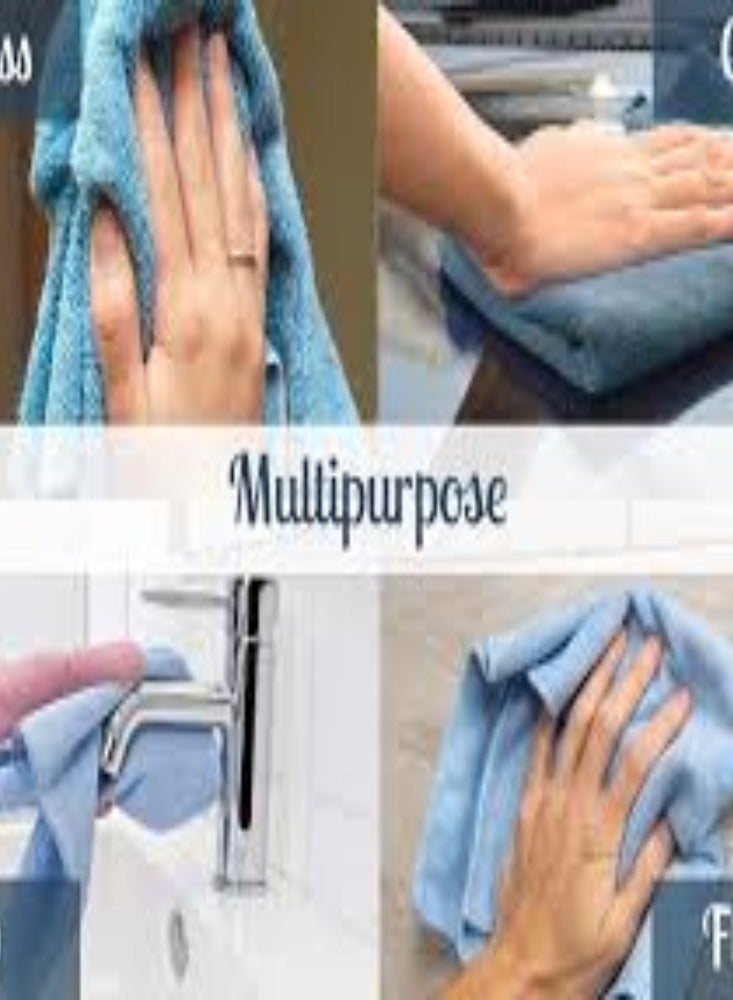 KNP KNP Microfiber Cleaning Cloth Pack of 2 is designed for efficient and gentle cleaning of various surfaces. - Image 4