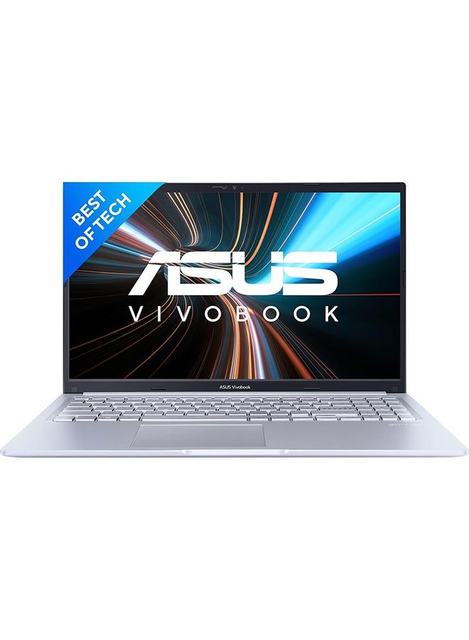 ASUS Vivobook 15 Laptop With 15.6-Inch Display, Core i5-12500H Processor/8GB RAM/512GB SSD/Intel Iris XE Graphics/Windows 11 English/Arabic Silver - Image 1