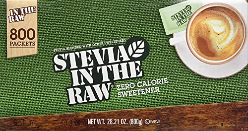 IN THE RAW Stevia in the Raw Zero Calorie Sweetener Portion Packets, 800-count Original - Image 4