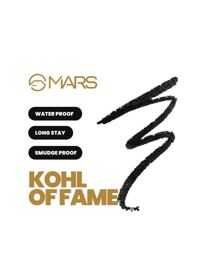 Mars كحل الشهرة كحل طويل الأمد مقاوم للتلطخ عبوة من 1 (أسود داكن 0.35 جرام) - Image 5