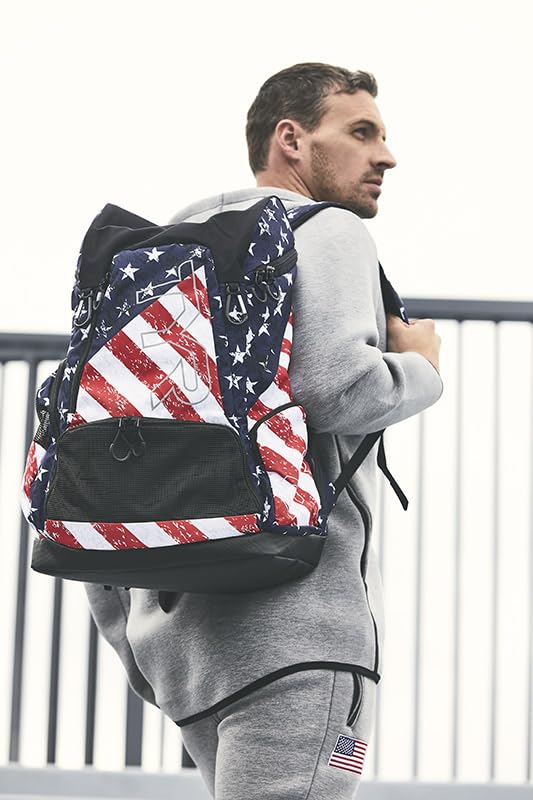 TYR Alliance Backpack - Wet/Dry Athletic Gym and Pool Bag for Men and Women - Separate Wet/Dry Compartments, 45L Capacity, Ergonomic, Water-Resistant - Available in Team Colors - Image 2