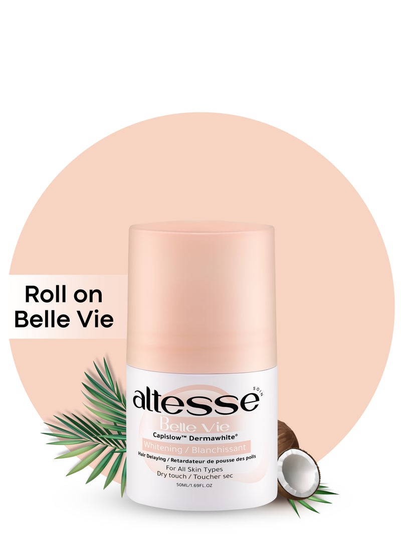 التيس سوا مزيل عرق رول-أون لتوحيد لون البشره، مؤخر لنمو الشعر 50مل (برائحة العود و جوز الهند) - Image 3