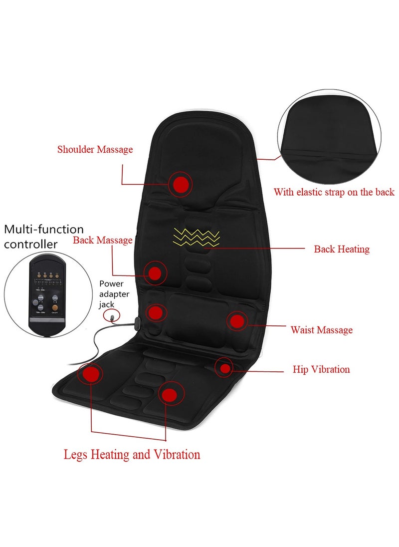 Generic Multi-Function Body Massage Seat Cushion with Heating and Vibration for Shoulder, Back, Waist, and Legs  - Image 2