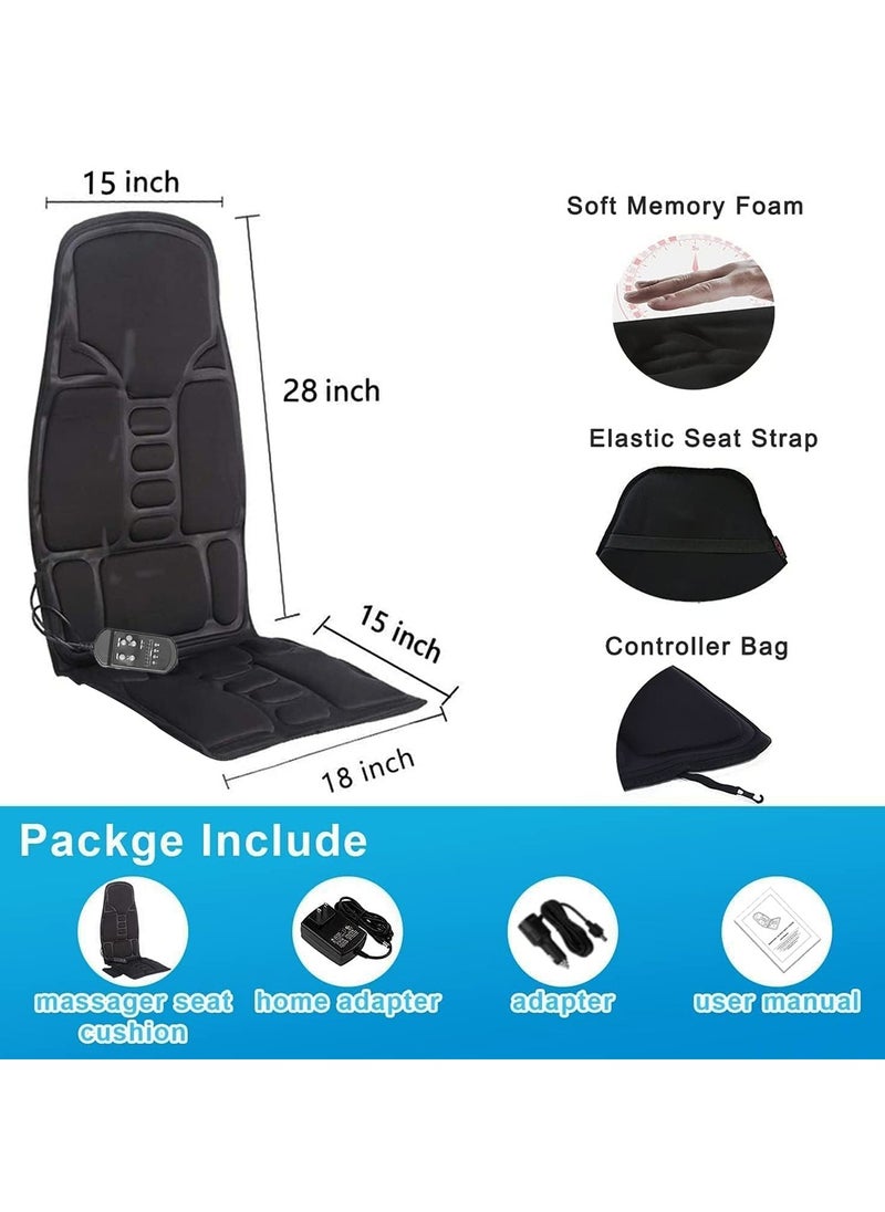 Generic Multi-Function Body Massage Seat Cushion with Heating and Vibration for Shoulder, Back, Waist, and Legs  - Image 4