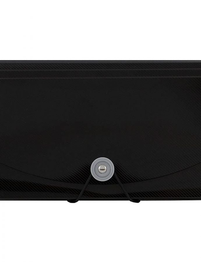 JAM PAPER Accordion Folders - 13 Pocket Plastic Expanding File - Check Size - 5 x 10 1/2 - Black - Sold Individually - Image 3