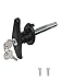 Quality Life Truck Cap THandle Lock for Camper Shell Replacement Locking Latch Parts Truck Bed Topper Door Locking Accessories Kit with Keys L - Image 2